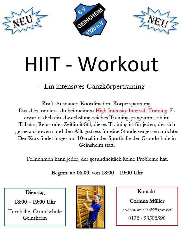 HIIT-Workout